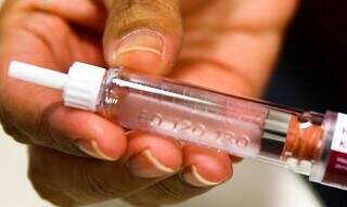 Frasco de insulina rápida. (Foto: Agência Brasil)