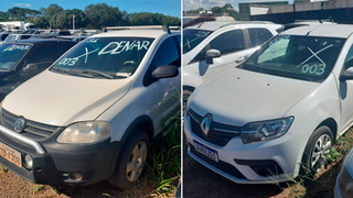 Crossfox GII e Renault Logan estão à venda em Campo Grande. (Foto: Divulgação)