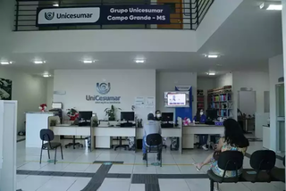 Atendimento na unidade da Unicesumar na Avenida Ceará. (Foto: Divulgação)