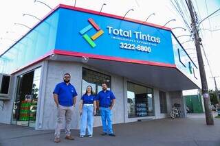 A nova unidade da Total Tintas está localizada na Avenida Marechal Deodoro, 1042. (Foto: Alex Machado)