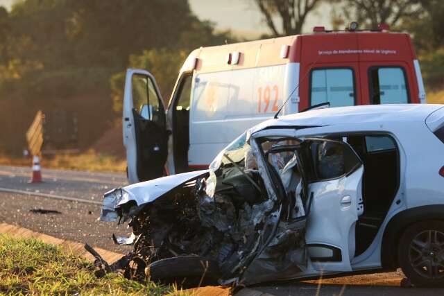 A caminho do trabalho, motorista morre em colis&atilde;o frontal na sa&iacute;da para Cuiab&aacute;