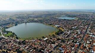 Vista aérea da cidade de Três Lagoas, onde crime aconteceu. (Foto: Divulgação | Prefeitura Três Lagoas)