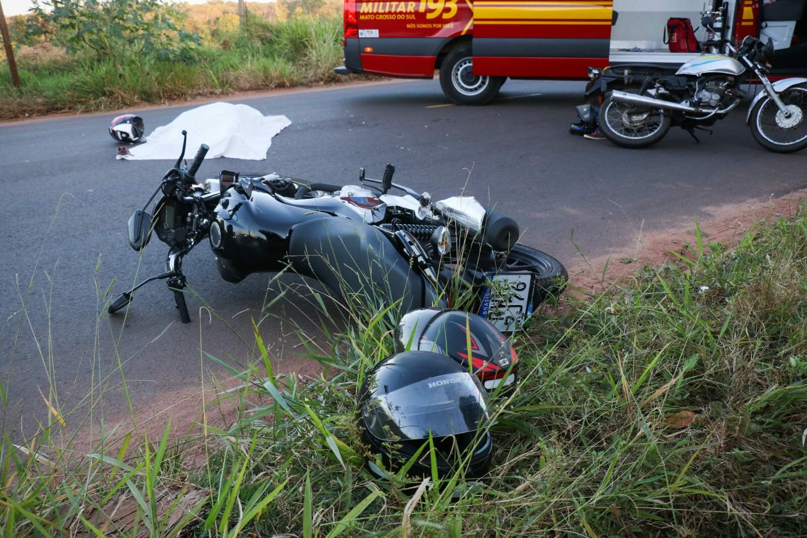 Cozinheira morre em acidente de moto; terceira vítima de trânsito em 24h 