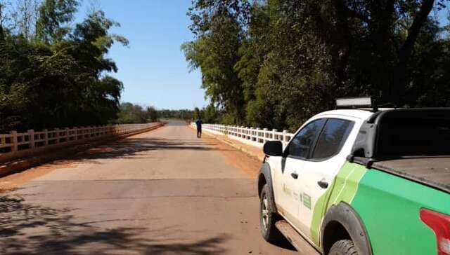 Agesul interdita ponte sobre o Rio Miranda para passagem de ve&iacute;culos pesados