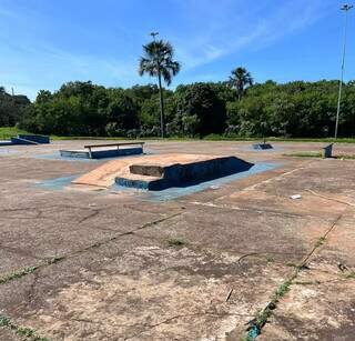 Como está a pista do Redondo, na Avenida Lúdio Martins Coelho (Foto: Arquivo pessoal)