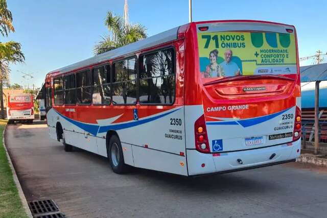 Novos &ocirc;nibus entram em circula&ccedil;&atilde;o na Capital