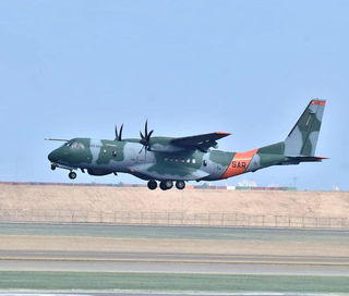 Aeronave decolou da Base Aérea de Campo Grande nessa segunda-feira. (Foto: Reprodução/SICOFAA/Força Aérea Brasileira)