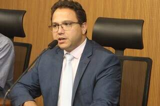 Pedrossian Neto diz que partido deve ampliar expressão política para as eleições municipais. (Foto: Assessoria Assembleia)