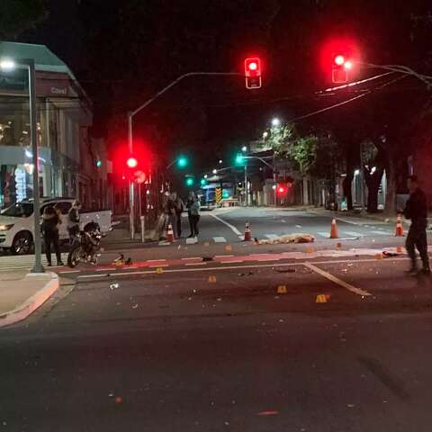 Motociclista morre em colis&atilde;o com caminhonete na Avenida Afonso Pena