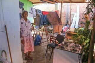 A varanda, onde estão a maioria das coisas (Foto: Paulo Francis)