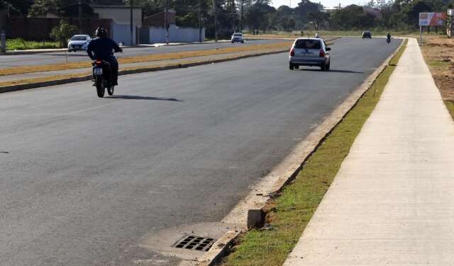 Obras na Avenida dos Cafezais chegaram a 87% de conclus&atilde;o no in&iacute;cio de julho