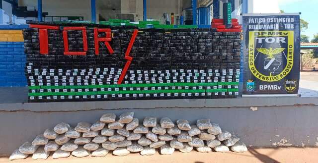 Em seis meses, quase R$ 70 milh&otilde;es em drogas foram apreendidos em estradas de MS