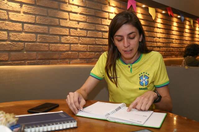 Antes de partir igual passarinho, Lucimar anotou cada passo da filha