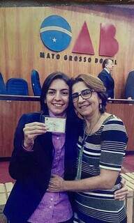 Antes de partir igual passarinho, Lucimar anotou cada passo da filha