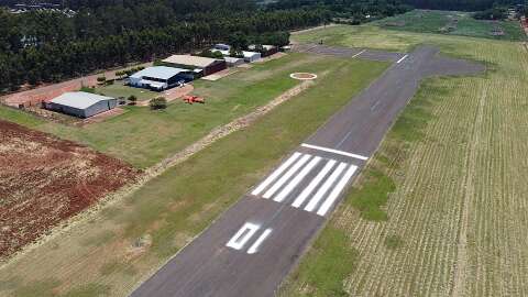  Ap&oacute;s dez meses de obras, Riedel inaugura reforma do aeroporto de Navira&iacute;