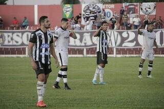 Operário em empate contra o XV de Piracicaba pela segunda rodada da Série D (Foto: Divulgação/Operário) 