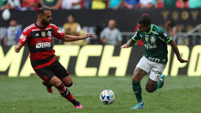 Palmeiras empata com Flamengo e segue na 4&ordf; posi&ccedil;&atilde;o do Brasileir&atilde;o