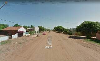Rua onde corpo de Romário foi encontrado após ser espancado (Foto: Reprodução | Google Street View)