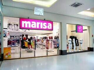 Loja Marisa em um dos shoppings de Campo Grande. (Foto: Divulgação)