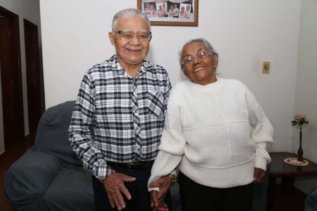 Fam&iacute;lia &eacute; orgulho de Joel e Juvercina que vivem um amor h&aacute; 70 anos