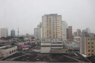 Vista aérea da região central de Campo Grande (Foto: Paulo Francis)