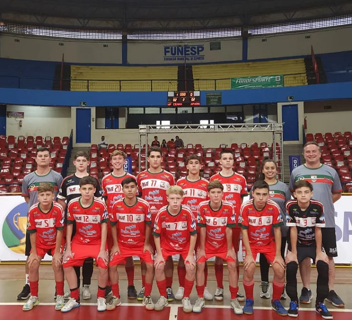 Time catarinense vence Taça Brasil Sub-15 de Futsal em Campo Grande