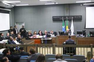 Plenário do Tribunal do Júri (Foto: Paulo Francis)