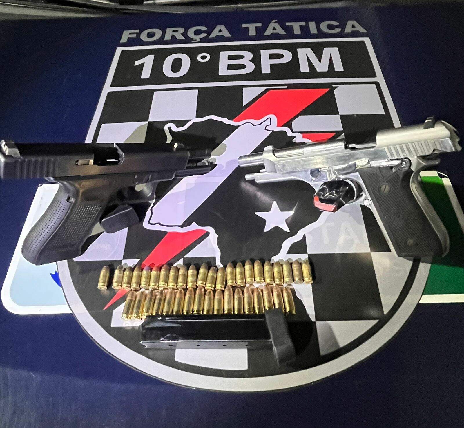 Polícia Militar apreende sete armas durante o final de semana Capital