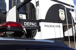Depac Centro, onde a vítima recebeu atendimento e registrou o caso. (Foto: Alex Machado/Arquivo)