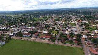 Visão aérea do Município de Bela Vista (Foto: Divulgação)