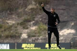 Técnico Bruno Lage comanda preparação do Botafogo (Foto: Divulgação)