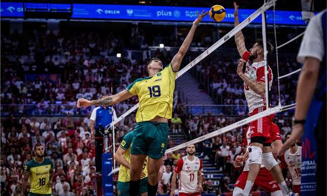 Brasil cai para anfitri&atilde; Pol&ocirc;nia nas quartas e d&aacute; adeus &agrave; Liga das Na&ccedil;&otilde;es