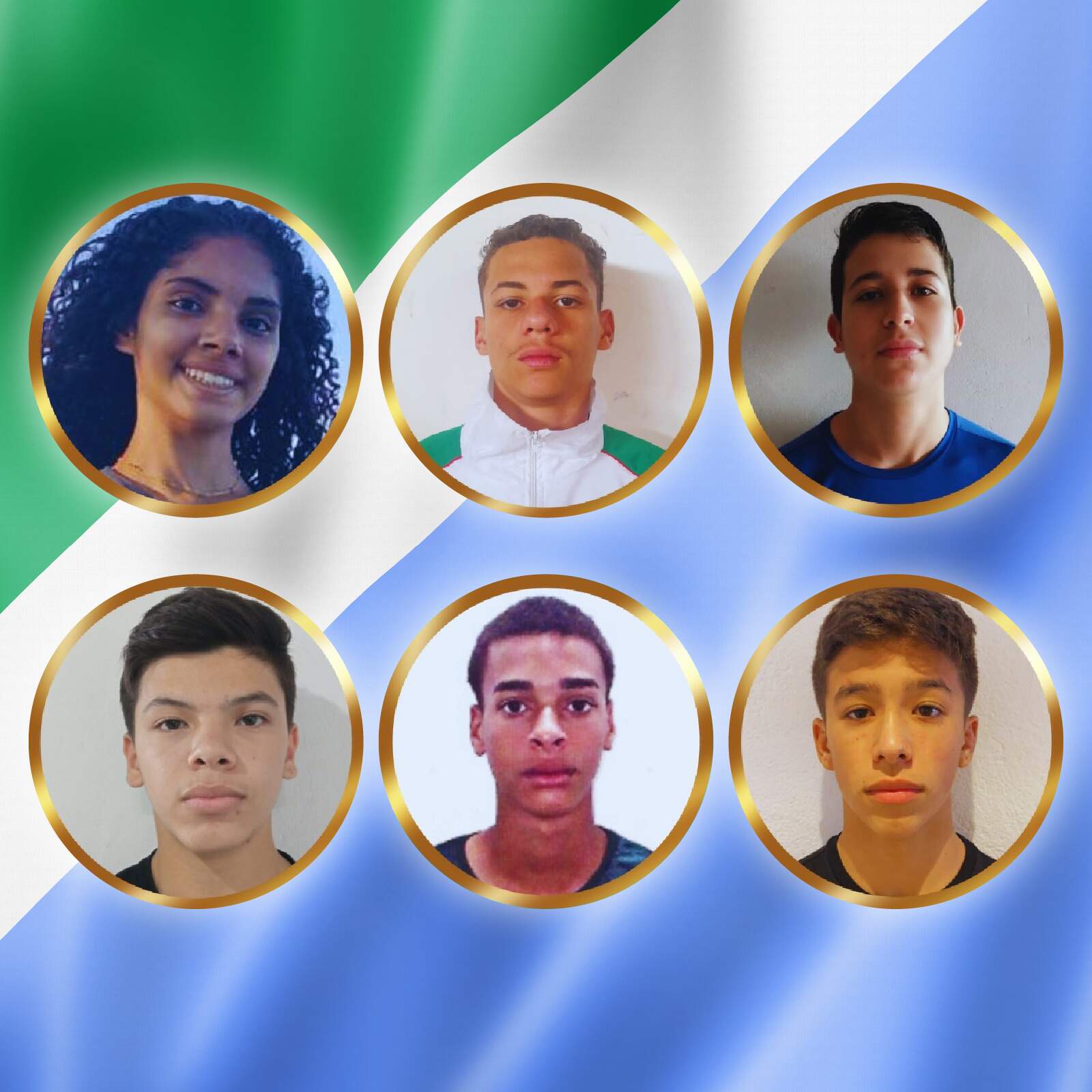 Seis atletas são convocados para representar MS nos Jogos Mundiais Escolares