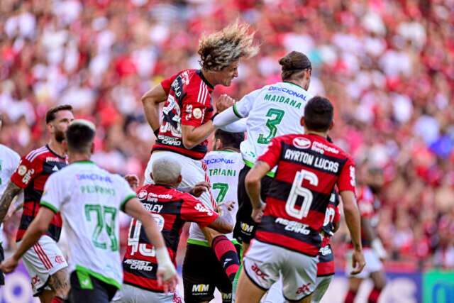 Com gol nos acr&eacute;scimos, Flamengo empata com o Am&eacute;rica-MG no Maracan&atilde;