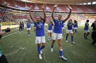 Jogadoras da Seleção Brasileira de futebol feminino (Foto: Divulgação)