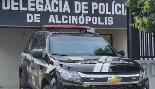 Delegacia de Alcinópolis, onde o caso foi registrado (Foto: Reprodução/O Correio News)