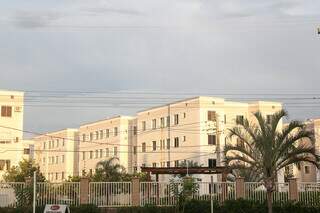 Apartamentos da construtora MRV, em Campo Grande (Foto: Paulo Francis)