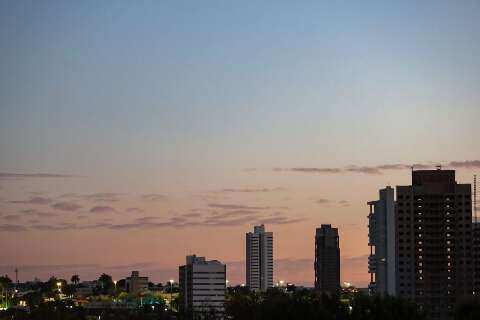 Previsão é de sol na maior parte de MS e possibilidade de chuva na região sul