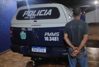 Preso pela PM, Diego confessou assassinato de Bernardo após consumo de maconha (Foto: Direto das Ruas)