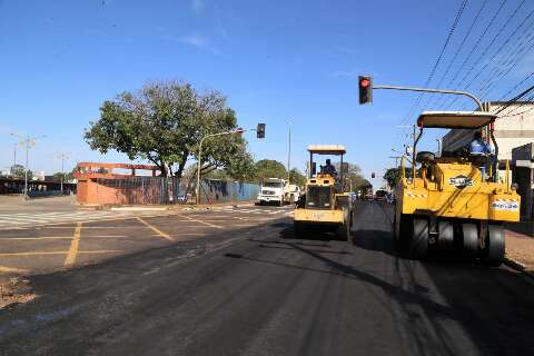 Recapeamento na Avenida C&ocirc;nsul Assaf Trad custar&aacute; R$ 2,5 milh&otilde;es