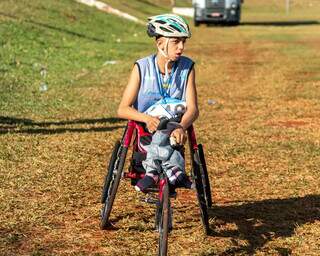 Paratleta Wellington Oliveira, de 13 anos, estreou em competição nacional e levou duas medalhas de ouro para casa. (Foto: Roberto Oshiro/CPB)