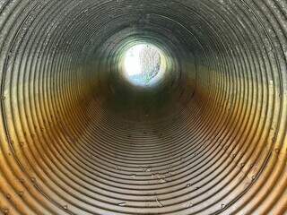 Um dos túneis inferiores onde os animais passam na BR-262 (Foto: Reprodução/Instagram/Via Fauna)