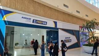 Atendimento presencial é feito em dois shoppings da Capital com horário comercial. (Foto: Divulgação)