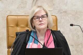 Presidente do STF, ministra Rosa Weber, durante sessão da Corte (Foto: Carlos Moura/STF/Divulgação)