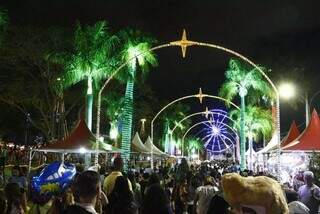 Imagem de 2022 mostra como fica o local no período de Natal (Foto: Alex Machado)