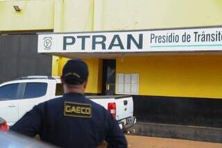 Ptran, onde se encontram presos em operação. (Foto: Paulo Francis)