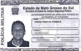 Daniel Fonseca era soldado à época (Foto: Reprodução)