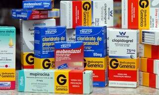 Caixas de remédios genéricos. (Foto: Arquivo/Agência Brasil)