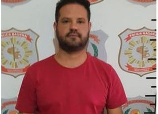 Rubén Dario Morel Santacruz durante sua prisão em 2020. (Foto: Reprodução/ABC Notícias)