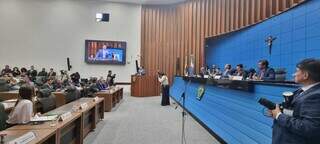 Prestação de contas foi realizada nesta quinta-feira, na Assembleia Legislativa (Foto: Jackeline Oliveira)